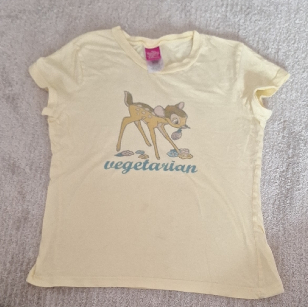 Disney Yellow Bambi Kids Tee